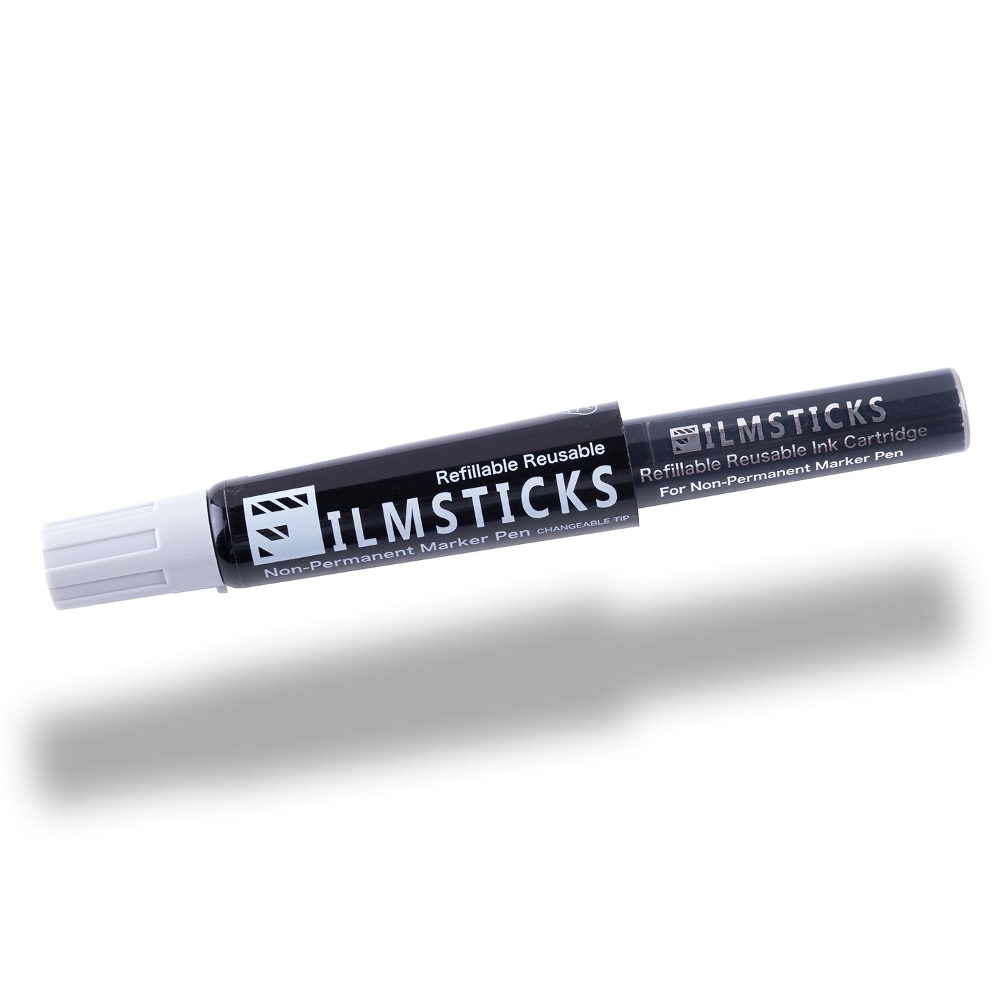 Filmsticks Reusable Non-Permanent Acrylic Board Black Marker Pen Kit