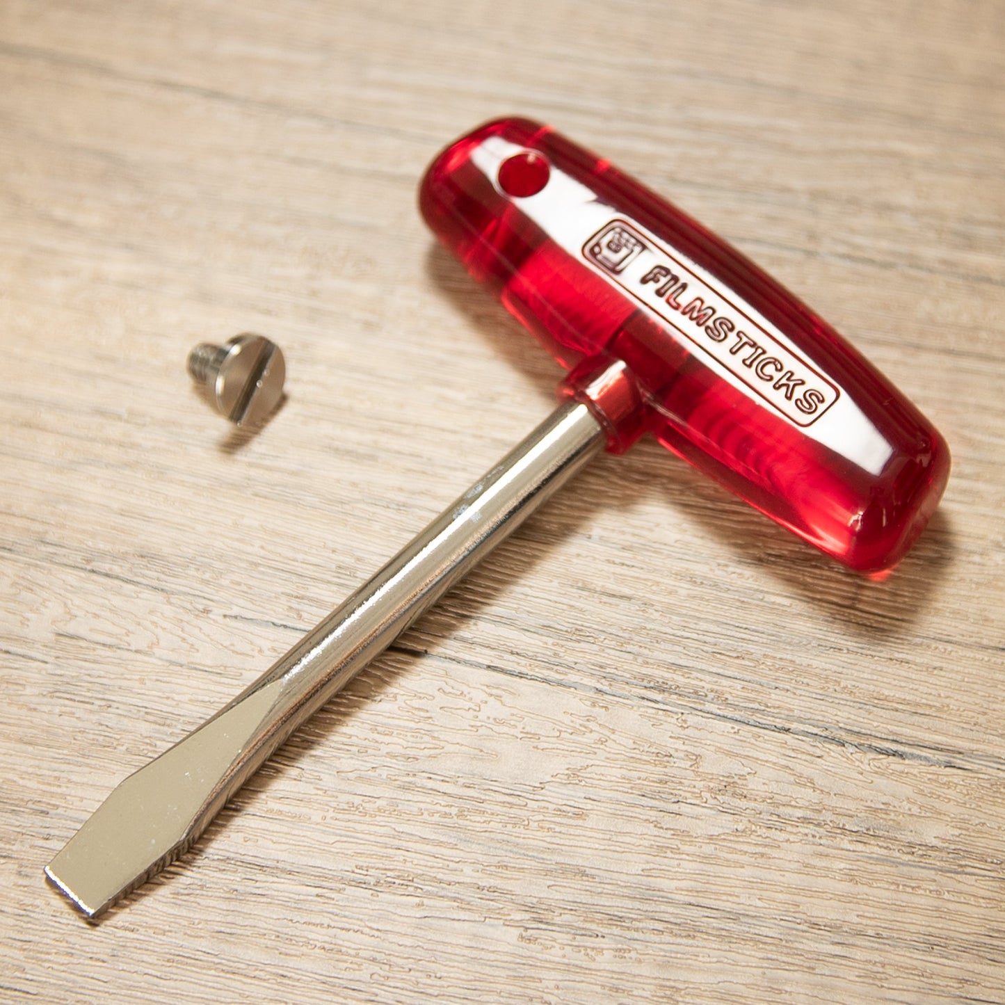 Filmsticks T-Bar T-Handle Slotted Screwdriver 10mm (Extended Shaft Length)