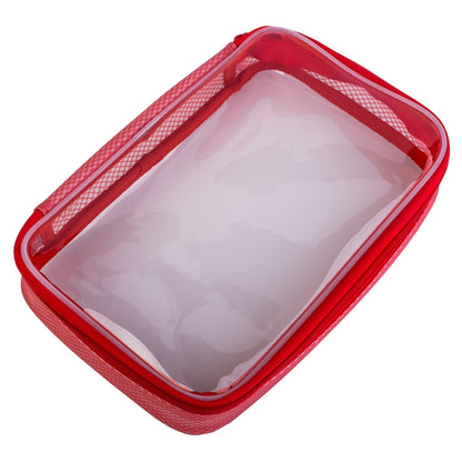Filmsticks Set of Small, Medium and Large Thermoplastic Polyurethane (TPU) Transparent Cases – Red