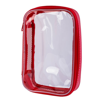 Filmsticks Set of Small, Medium and Large Thermoplastic Polyurethane (TPU) Transparent Cases – Red