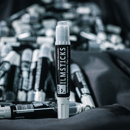 Filmsticks Reusable Non-Permanent Acrylic Board Black Marker Pen Kit